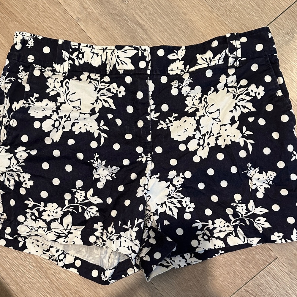 Floral Polka Dot Women's Shorts